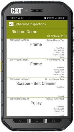 Maptsoft scheduled inspections