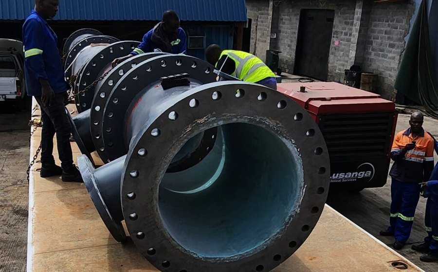 Nordbak wear lining application