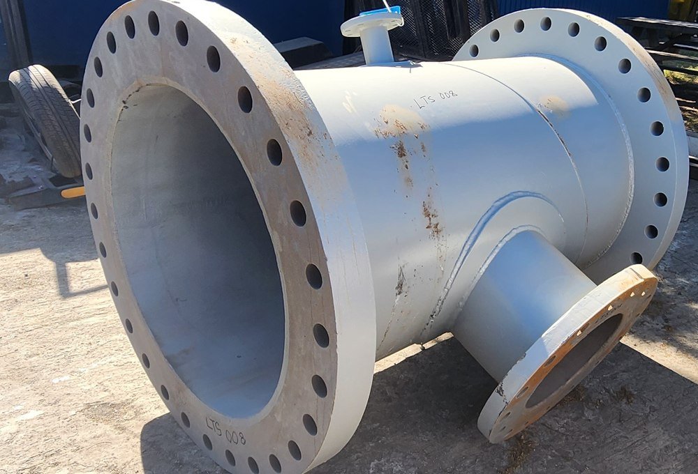 Pipe spool before Nordtile 8 lining